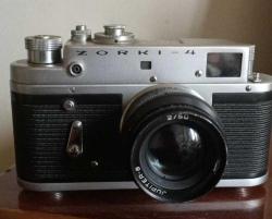 LOT.43 » Rusya efsane zorki 4 fotoğraf makinesi koleksiyonluk çalışır durumda