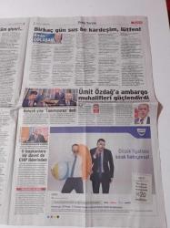Sözcü Gazetesi -  1 Haziran 2016 - Zeljko Obradovic ve Ergin Ataman Polemiği - Fatih Terim - Tuncay Şanlı - Tümer Metin - Saraya 650 Milyonluk Opera Binası Yapılıyor - Damat Selçuk Bayraktar - Genelkurmay Başkanı Hulusi Akar - Recep Tayyip Erdoğan - Gezinin Yıldönümünde Yine Polis Müdahalesi
