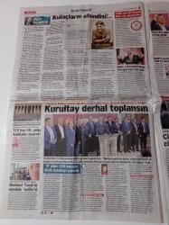 Sözcü Gazetesi - 6 Mayıs 2017 - Kadir Topbaş'ın Damadı Ömer Faruk Kavurmacı'nın Tahliyesinden Skandal Üstüne Skandal Çıktı - Volkan Demirel - Semih Yuvakuran - Tutuklu Hasta Gazeteciler Bırakılmadı - CHP'li Vekil Ali Hakverdi - 13 Vekille Kurultay Çağrısı - Muharrem İnce - Kürtlerin Bağımsızlık Referandumu - Mesut Barzani