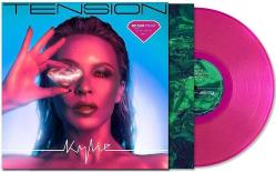 KYLIE MINOGUE - TENSION LIMITED EDITION TRANSPARENT PINK PLAK LP 2023