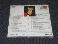 RICHARD CLAYDERMAN-BALLADE POUR ADELINE- MÜZİK CD Sİ.ÇOK TEMİZ PROBLEMSİZ DÖNEM BASKISI MÜZİK CD SİDİR..