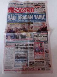 Sözcü Gazetesi - 24 Aralık 2018 - Türkiye'ye Ve Mehmetçik'e Küstahça Dil Uzatan Netanyahu - Metin Akpınar Ve Müjdat Gezen'e Soruşturma Açıldı - Polislerin Apoletleri Feto'ya Okutulmuş - Tarihi İskele Kafe İçin Kiraya Verildi - Devrim Şehidi Kubilay Anıldı - Türkiye'nin İlk Rafinerisi Kapanabilir - Filistin - Recep Tayyip Erdoğan
