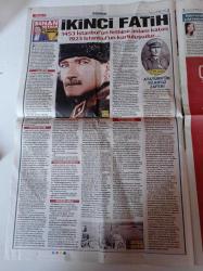 Sözcü Gazetesi - 29 Mayıs 2017 - Şampiyon Beşiktaş - Burak Akbay Beni FETÖ'cülükle Değil Delikanlı Gibi Sözcü'nün Sahibini Olmakla Suçlayın - Kadir Topbaş'ın Damadı Ömer Faruk Kavurmacı Tahliye Edildi - Mavi Marmara - Mediha Olgun İsrail Askerlerinin Elinde Rehin Kaldı