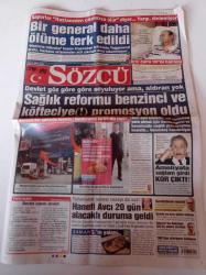 Sözcü Gazetesi - 18 Şubat 2013 - Dünyada Corona Alarmı - İzmir Belediye Başkanı Aziz Kocaoğlu - Sağlık Reformu Benzinci Ve Köfteciye Promosyon Oldu - Fenerbahçe Trabzonspor'u Yendi - Selami Tunç Ameliyata Sağlam Girdi Kör Çıktı - İmralı'ya Kim Gitsin Loto'su - Hanefi Avcı 20 Gün Alacaklı Duruma Geldi - Bir General Daha Ölüme Terk Edildi