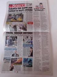 Sözcü Gazetesi - 12 Eylül 2021 - İstanbul Büyükşehir Belediye Başkanı Ekrem İmamoğlu Kul Hakkı Yiyorlar Hesap Veremeyecekler - Abdurrahman Dilipak İktidarı Uyardı - AKP'li Vekil Cahit Özkan At Binsin Diye Özel Yol Mu Yapıldı - Camide Siyasetçi Konuşur Mu - Aşı Karşıtları Miting Yaptı