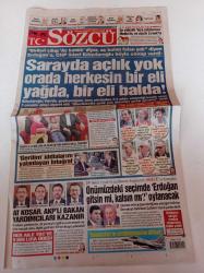 Sözcü Gazetesi - 29 Mayıs 2022 - Beşiktaş Kongreye Gidiyor - Jorge Jesus - Real Madrid Şampiyonlar Ligi Şampiyonu Oldu - Bill Gates'in Ege Turu Sürüyor - Sarayda Açlık Yok Orada Herkesin Bir Eli Yağda Bir Eli Balda - Önümüzdeki Seçimde Recep Tayyip Erdoğan Gitsin Mi Kalsın Mı Oylanacak - Gültekin Uysal - Cemal Enginyurt-Mansur Yavaş - Ekrem İmamoğlu