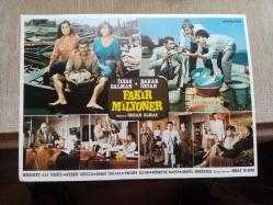 Fakir Milyoner filmi lobi kartı. İlyas Salman-Bahar Öztan