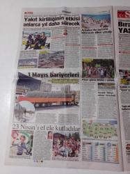 Sözcü Gazetesi - 28 Nisan 2017 - Galatasaray Başkanı Dursun Özbek Riva Onaylanınca Göbek Attım - Trabzon Başkanı Muharrem Usta - Tarihin En Büyük Fidyesi 500 Milyon Dolar - Cumhurbaşkanından Sonra Partili Yargı - Recep Tayyip Erdoğan'ın 19 Koruması FETÖ'den Açığa Alındı - Ebru Gündeş - Reza Zarrab - Taksim'e 1 Mayıs Bariyerleri Çekildi