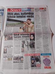 Sözcü Gazetesi - 24 Şubat 2011 - Fenerbahçe Ülker - Anadolu Efes - Sezen Aksu Geliniyle Yemek Yedi - Siyasette Dil Koparma Kavgası - Savaş Gemimiz Akdeniz'de - Muammer Kaddafi - Kemal Kılıçdaroğlu AKP'linin Oyuyla İktidar Olacağız