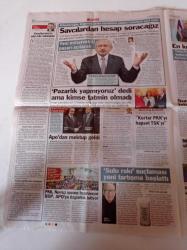 Sözcü Gazetesi - 20 Mart 2013 - Nice Yıllara Beşiktaş - Dirk Kuyt - Salih Uçan - Dhkpc'nin Suikast Listesi Ele Geçirildi - Hikmet Sami Türk - Yalanı Bırakın PKK'ya Ne Verdiniz Onu Açıklayın - İlker Başbuğ İdam Cezası Olsa Beni Asacaklardı- Devlet Bahçeli - Engin Alan