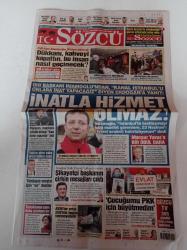 Sözcü Gazetesi - 26 Şubat 2021 - Trabzonspor'da Bakasetas Fenerbahçe'de Pelkas Sirtaki Zamanı - Türkiye'nin Salgın Dönemi Şarkısı Belli Oldu - Ekrem İmamoğlu Kanal İstanbul'u Yaptırmayacağız - Ahmet Sarıhan Halk Ekmeği Şikayet Etti - Paşinyan Megafonla Sokak Sokak Dolaştı