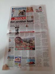 Sözcü Gazetesi - 26 Şubat 2021 - Trabzonspor'da Bakasetas Fenerbahçe'de Pelkas Sirtaki Zamanı - Türkiye'nin Salgın Dönemi Şarkısı Belli Oldu - Ekrem İmamoğlu Kanal İstanbul'u Yaptırmayacağız - Ahmet Sarıhan Halk Ekmeği Şikayet Etti - Paşinyan Megafonla Sokak Sokak Dolaştı