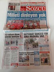 Sözcü Gazetesi - 8 Nisan 2018 - Aziz Yıldırım Son Kez Aday Olduğunu Açıkladı - Beşiktaş - Şeker Fabrikaları Satılması Diye Haykırıyorlar Ama Milleti Dinleyen Yok - Hayvanat Bahçesi Yok Ama Müdürü Var - 1.5 Milyon Afgan Sınırda Bekliyor - ABD'nin Suriye'den Çekilme Planı Yok- Türker İnanoğlu