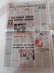 Sözcü Gazetesi - 8 Nisan 2018 - Aziz Yıldırım Son Kez Aday Olduğunu Açıkladı - Beşiktaş - Şeker Fabrikaları Satılması Diye Haykırıyorlar Ama Milleti Dinleyen Yok - Hayvanat Bahçesi Yok Ama Müdürü Var - 1.5 Milyon Afgan Sınırda Bekliyor - ABD'nin Suriye'den Çekilme Planı Yok- Türker İnanoğlu