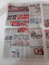 Sözcü Gazetesi - 8 Nisan 2018 - Aziz Yıldırım Son Kez Aday Olduğunu Açıkladı - Beşiktaş - Şeker Fabrikaları Satılması Diye Haykırıyorlar Ama Milleti Dinleyen Yok - Hayvanat Bahçesi Yok Ama Müdürü Var - 1.5 Milyon Afgan Sınırda Bekliyor - ABD'nin Suriye'den Çekilme Planı Yok- Türker İnanoğlu