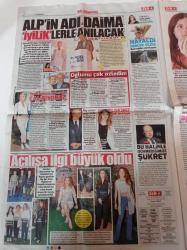 Sözcü Şık Gazetesi - 26 Mayıs 2016 - Birleşmiş Milletler Gibi Kız Yurdu - Begüm Adnan Şen Çiftinin 16 Yaşında Hayatını Kaybeden Oğulları Alp Ali Şen - Tuğba Coşkun Sahip Olduğumuz En Büyük Değer Cumhuriyet - Burcu Esmersoy - Sedef Avcı - Özge Ulusoy