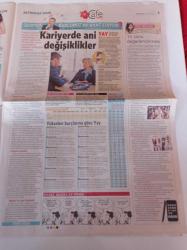 Milliyet Cafe Gazetesi - 29 Aralık 2008 - Uğur Yücel Ve Şebnem Bozoklu Fotoğrafı - Aliye Dizisinden Güldünya'ya - Seda Sayan  İnsanlar Başbakandan Çok Bana Geliyor - Deniz Berdan - Melike Demirağ'dan Greenpeace Destekli Klip - Özge Özberk - Şahan Gökbakar - Recep İvedik