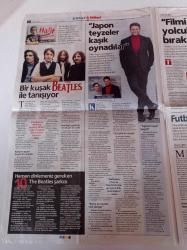 Milliyet Pazar Gazetesi - 3 Ocak 2016 - Cahit Melodi Fabrikası Cahit Berkay - Balkan Şampiyonasında Altın Madalya Kazanan Aysu Paralı - Türk Japon Dostluğunu Anlatan Ertuğrul 1980 Filmi - The Beatles - Çanakkale Savaşları - İlber Ortaylı - Ünlü Sömeliye Paolo Basso Dünyanın En İyi 66 Mahzenini Seçti