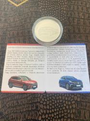 TOGG Türkiye'nin Otomobili Girişimi Grubu Darphane Gümüş Hatıra Parası