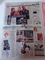 Milliyet Cumartesi Gazetesi - 15 Şubat 2003 -  Anadolu'nun İlk Kadın Saat Ustası Şükran Lişesivdin - Oğuz Çetin - Borusan'dan İki Ayrı Etkinlik- Fransız Kültür Merkezi -Eminem Eminem'i Oynuyor - Metin Üstündağ - Barmenler Yarışacak - Arabesk Söylemeyen Küçük Anıl