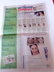 Milliyet Cumartesi Gazetesi - 12 Nisan 2003 - Nuri Alço Ben Tecavüzcü Coşkun'un Bir Üstüydüm - İnternet Mahir- Okul Müdürü Turbo Motorlu Eskort Kraliçesi -  - Frida Kahlo - Milano'da Beş İTÜ'lü Tasarımcı - Pelin Batu Fotoğrafı-