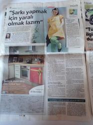 Milliyet Cumartesi Gazetesi - 21 Nisan 2007 - Lider Motosiklet Yarışçısı Kenan Sofuoğlu Kaskına Sponsor Arıyor - Şarkıcı Göksel Şarkılarımda Hem Dalga Geçerim Hem Üzülürüm -  Ajda Pekkan- Hür Doğdum Hür Yaşarım Kitabı - Asteriks ve Vikingler - Deniz Baykal - Ertuğrul Özkök