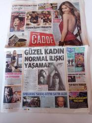 Milliyet Cadde Gazetesi - 26 Aralık 2009 - Cem Yılmaz Öğrencilerle Buluştu - Güzel Kadın Normal İlişki Yaşamaz - Serra Yılmaz Monica Bellucci Fotoğrafı - Arda Turan'ın Sevgilisi Sinem Kobal - Demet Şener Kutluay - Steven Spielberg Savaş Atı'nı Satın Aldı - Çağla Şikel - Senin Hikayen Başlıyor - 10 Yılda Teknoloji Bağımlısı Olduk