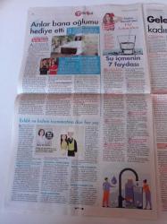 Cumhuriyet Cumartesi Gazetesi - 10 Nisan 2021 - Kahvaltı Evleriyle Cumalıkızık - Ayşegül Cengiz Oyunculuk Doktorluk Gibi Şifa Verir - Camdaki Kız Romanı - Doğduğun Ev Kaderindir - Masumlar Apartmanı - Sadakatsiz Dizisi - Dokunaklı Bir Drama Aşktan Sonra - Elif Tanuğur Samancı 100 Kadını Arıcı Yaptık