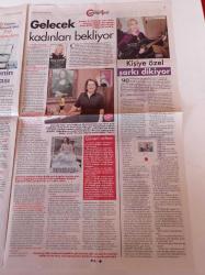 Cumhuriyet Cumartesi Gazetesi - 10 Nisan 2021 - Kahvaltı Evleriyle Cumalıkızık - Ayşegül Cengiz Oyunculuk Doktorluk Gibi Şifa Verir - Camdaki Kız Romanı - Doğduğun Ev Kaderindir - Masumlar Apartmanı - Sadakatsiz Dizisi - Dokunaklı Bir Drama Aşktan Sonra - Elif Tanuğur Samancı 100 Kadını Arıcı Yaptık