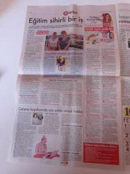 Cumhuriyet Cumartesi Gazetesi - 25 Eylül 2021 - Oyuncu İlayda Alişan Fotoğrafı - Sanat Otellerinin Müthiş Ambiyansı- Hanedan'ın Atatürk'e Saygısı Büyüktü - Olağan Şüpheliler Feyyaz Gümüş - Merkür Retrosu Başlıyor - Yaşasın Süveter Geri Döndü - Sonar Başlıyor - Türk Sinemasının Çekilemeyen Sahneleri
