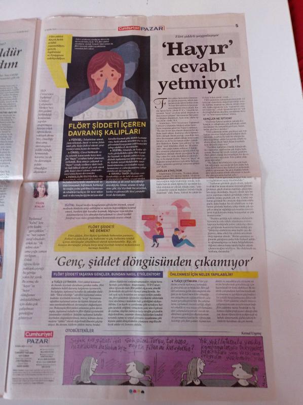 Cumhuriyet Pazar Gazetesi 31 Ekim 2021 Sayı 1651 Biran Damla  