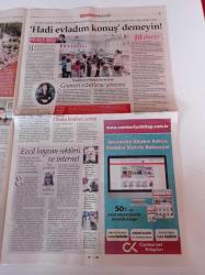 Cumhuriyet Pazar Gazetesi - 26 Mayıs 2019 - Sayı 1524 Nejat İşler Fotoğrafı- Suna Yıldızoğlu Yakında Sahnede - Teniste Rekabetin En Güzel Hali - Tevfik Fikret Müzesi - Vejetaryen Yaşam - Köksal Atay'ın Hikayesi - Vefa Zat Öldü - Antalya'nın Saklı Güzelliği - Yves Rocher