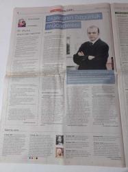 Cumhuriyet Pazar Gazetesi - 21 Şubat 2010 - Sayı 1248 - Modanın Yeni Sözcüsü Güneydoğulu Kadınlar - Türkan Şoray Egosuz Bir İnsanım - Mehmet Aslan Kaosa Alıştım Buralardan Gidemem - Toplum Düşmanı KargArt'taki Serginin Adı -  Pazarlar Çağa Ayak Uyduruyor - Duvarlara Asılan Servet Boya Ve Tuval - Kaplumbağa Terbiyecisi