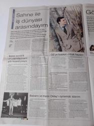 Cumhuriyet Pazar Gazetesi - 21 Şubat 2010 - Sayı 1248 - Modanın Yeni Sözcüsü Güneydoğulu Kadınlar - Türkan Şoray Egosuz Bir İnsanım - Mehmet Aslan Kaosa Alıştım Buralardan Gidemem - Toplum Düşmanı KargArt'taki Serginin Adı -  Pazarlar Çağa Ayak Uyduruyor - Duvarlara Asılan Servet Boya Ve Tuval - Kaplumbağa Terbiyecisi