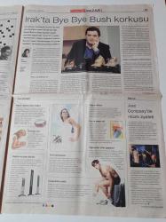 Cumhuriyet Pazar Gazetesi - 21 Şubat 2010 - Sayı 1248 - Modanın Yeni Sözcüsü Güneydoğulu Kadınlar - Türkan Şoray Egosuz Bir İnsanım - Mehmet Aslan Kaosa Alıştım Buralardan Gidemem - Toplum Düşmanı KargArt'taki Serginin Adı -  Pazarlar Çağa Ayak Uyduruyor - Duvarlara Asılan Servet Boya Ve Tuval - Kaplumbağa Terbiyecisi