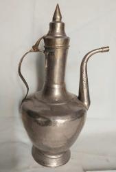 BAKIR İBRİK, ANTİKA BAKIR İBRİK 1930-40 LARDAN USTA İŞİ BAKIRDAN MAMÛL İBRİK, MUHTEŞEM İŞÇİLİKLİ, DEKORLUK BAKIR İBRİK.