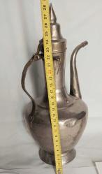 BAKIR İBRİK, ANTİKA BAKIR İBRİK 1930-40 LARDAN USTA İŞİ BAKIRDAN MAMÛL İBRİK, MUHTEŞEM İŞÇİLİKLİ, DEKORLUK BAKIR İBRİK.