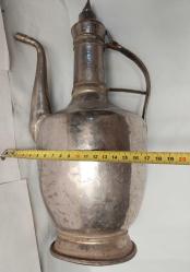 BAKIR İBRİK, ANTİKA BAKIR İBRİK 1930-40 LARDAN USTA İŞİ BAKIRDAN MAMÛL İBRİK, MUHTEŞEM İŞÇİLİKLİ, DEKORLUK BAKIR İBRİK.