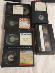 6 ADET BETAMAX KASET KAPAKSIZ DOLDURMA