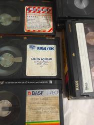 6 ADET BETAMAX KASET KAPAKSIZ DOLDURMA