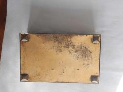 Antika 150 Yaşında Teneke kutu