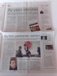 Cumhuriyet Haftasonu Gazetesi - 12 Nisan 2008 - Sayı 98 -  Ay Yıldız Altındaki Sürgünlerin Kitabı - Heykellerle Evren -- İş Arıyoruz Adlı Film -  Eşref Dinçer -Sırrı Süreyya Önder Fotoğrafı - Cuntacılar Yargılanırsa Aşk Filmi Yaparım - Emre Kınay Tiyatrocular Birbirini Sevmez - Ara Güler