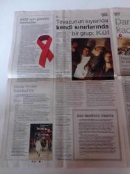 Cumhuriyet Haftasonu Gazetesi - 12 Nisan 2008 - Sayı 98 -  Ay Yıldız Altındaki Sürgünlerin Kitabı - Heykellerle Evren -- İş Arıyoruz Adlı Film -  Eşref Dinçer -Sırrı Süreyya Önder Fotoğrafı - Cuntacılar Yargılanırsa Aşk Filmi Yaparım - Emre Kınay Tiyatrocular Birbirini Sevmez - Ara Güler