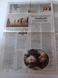 Cumhuriyet Haftasonu Gazetesi - 12 Nisan 2008 - Sayı 98 -  Ay Yıldız Altındaki Sürgünlerin Kitabı - Heykellerle Evren -- İş Arıyoruz Adlı Film -  Eşref Dinçer -Sırrı Süreyya Önder Fotoğrafı - Cuntacılar Yargılanırsa Aşk Filmi Yaparım - Emre Kınay Tiyatrocular Birbirini Sevmez - Ara Güler