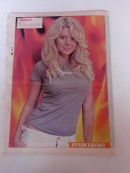 Milliyet Televizyon Gazetesi - 4 10 Ekim 2008 - Aysun Kayacı Posteri - Gülse Birsel Yazdı Ata Demirer Oynadı - Avrupa Yakası - Oyuncu Polat Bilgin - Star TV Haber Spikeri Şükran Güzeliş-  Türklerin Darbe Tarihi TRT'de - Deniz Çakır - Timur Acar - Hasibe Eren