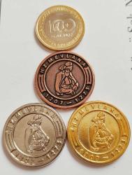 Hz.Mevlana Celaleddin-i Rumi Hatıra Madalyon 3 Adet Fiyatıdır..