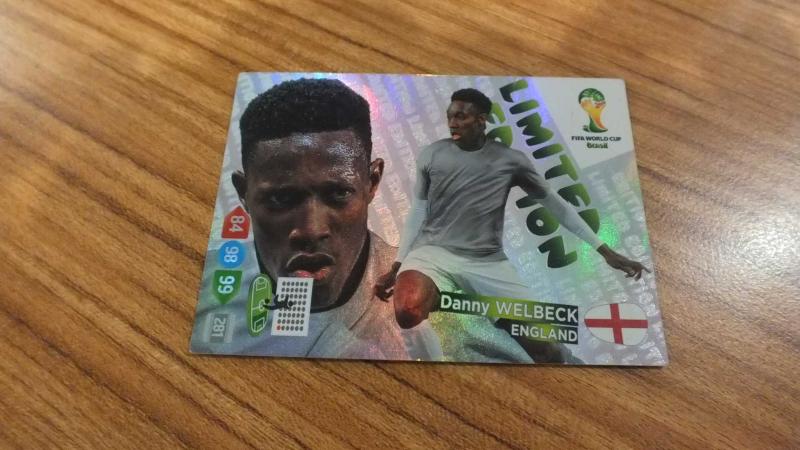 Panini FIFA World Cup Brazil 2014. Adrenalyn XL Danny Welbeck