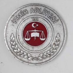İzmir Adliyesi Madalyon - Adalet Mülkün Temelidir