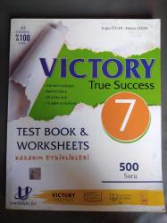 UNIVERSAL ELT VICTORY 7 TRUE SUCCESS TEST BOOK - WORKSHEETS KAZANIM ETKİNLİKLERİ - İKİNCİ EL