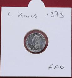 1979 1 Kuruş ALÜMİNYUM  FAO Aile Planlaması Herkes İçin Ekmek (6602)